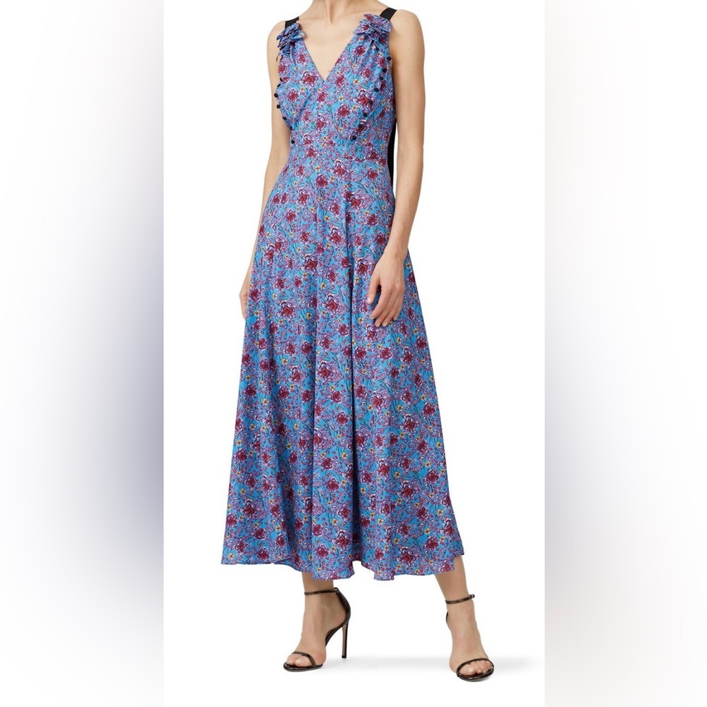 PRABAL GURUNG Chiffon Maxi
